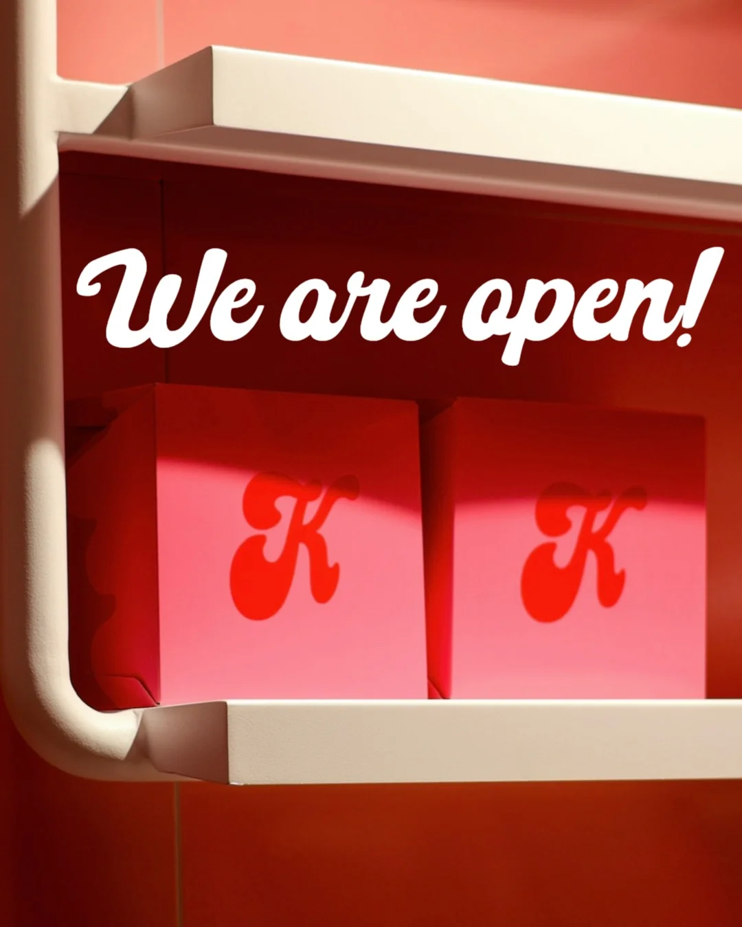 WE ARE OPEN!